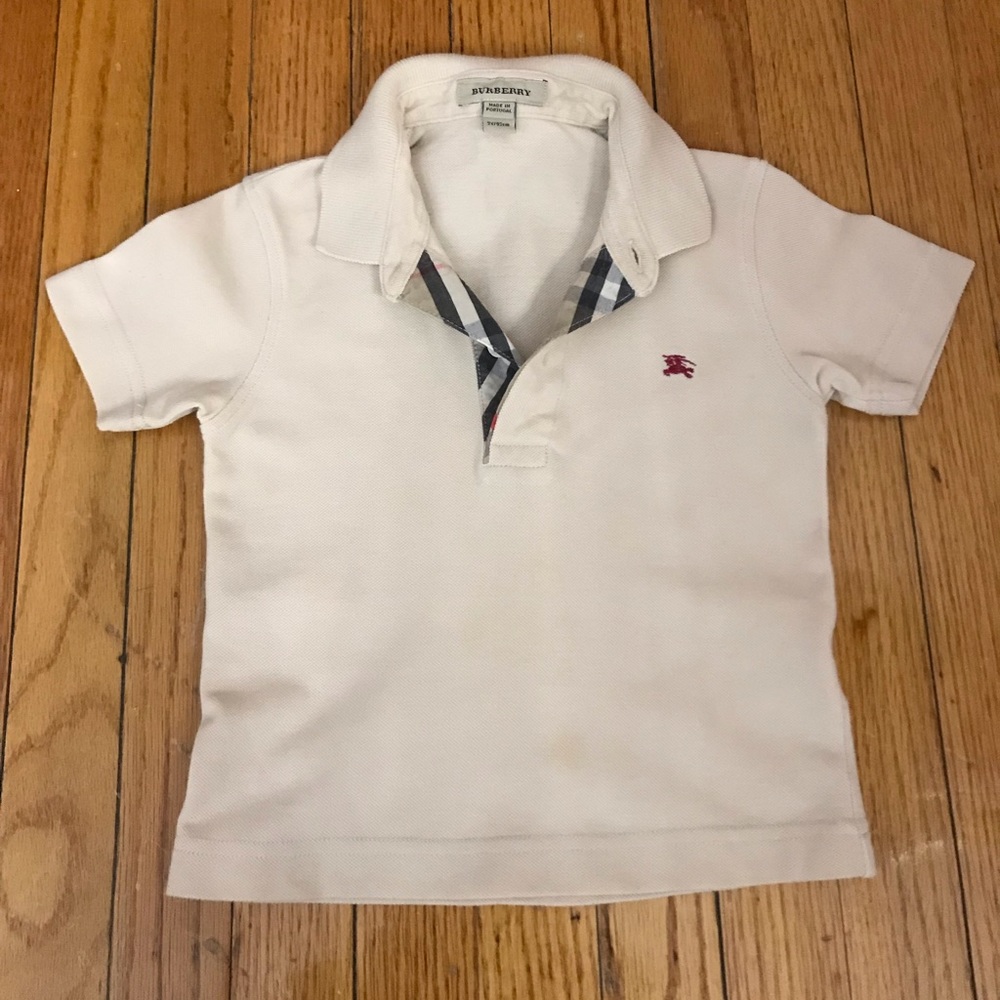 Burberry polo shirt SZ 2years